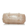Tan Miu Miu Vitello Lux Bow Satchel Bag