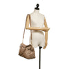 Tan Miu Miu Vitello Lux Bow Satchel Bag