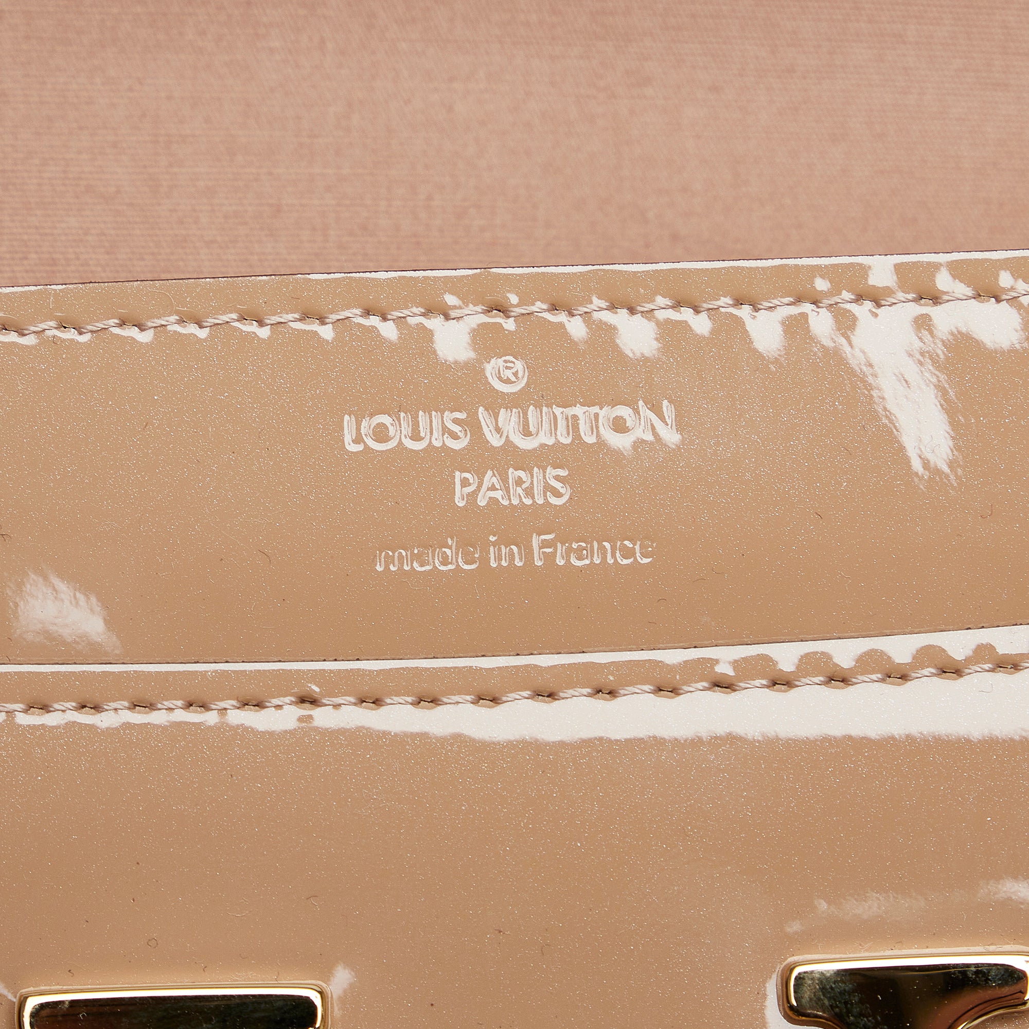 Brown Louis Vuitton Vernis Louise Clutch Bag – Designer Revival