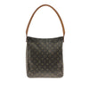 Brown Louis Vuitton Monogram Looping GM Tote Bag
