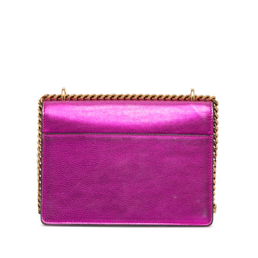 Beige Saint Laurent Mini Monogram Lou Crossbody Bag – Designer Revival