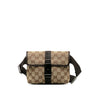 Brown Gucci GG Canvas Belt Bag - Designer Revival