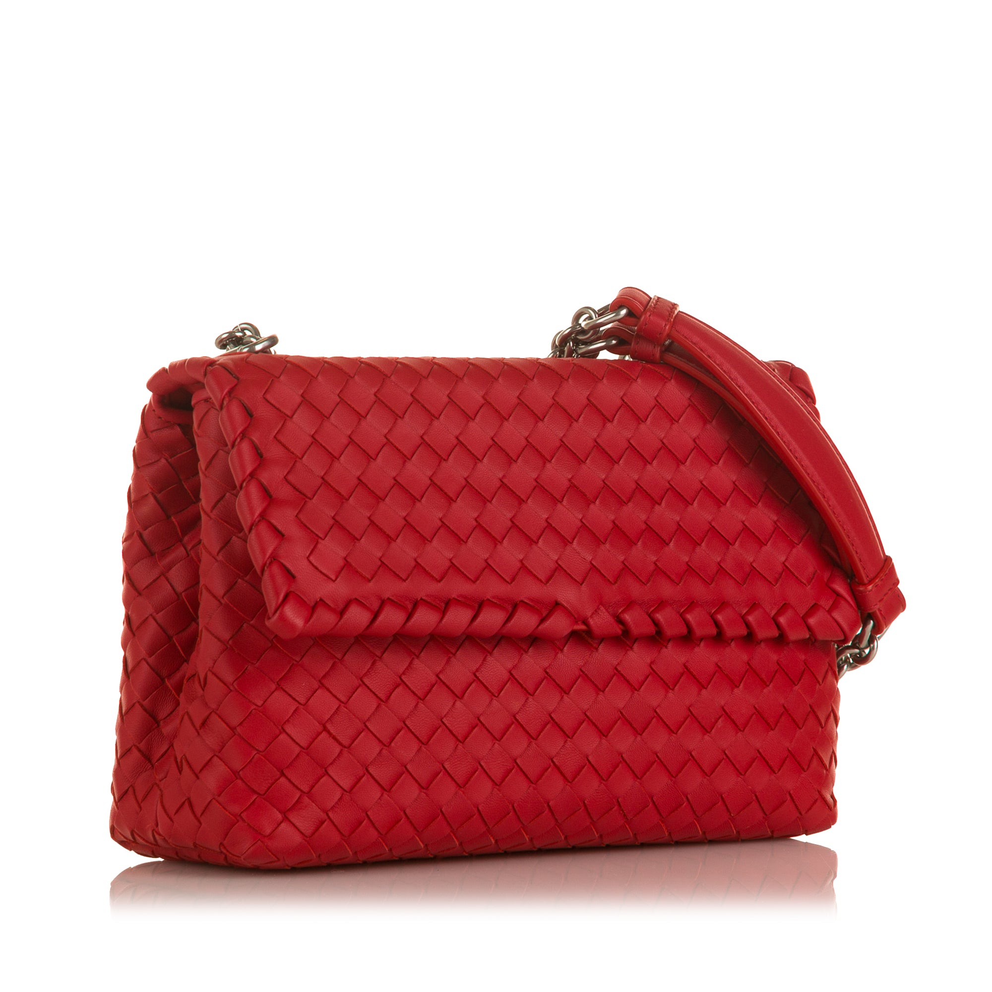 Giorgio Armani - Authenticated Handbag - Red for Women, Never Worn