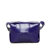 Purple Bottega Veneta Maxi Intrecciato Candy Cassette Crossbody Bag
