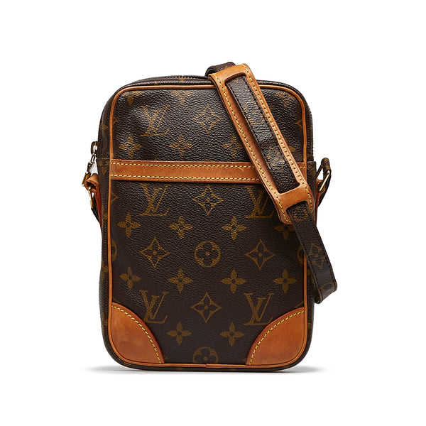 Louis Vuitton 100% Coated Canvas Brown Monogram Canvas Mini Danube One Size  - 50% off