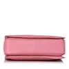 Pink Miu Miu Madras Satchel Bag