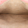 Pink Miu Miu Madras Satchel Bag