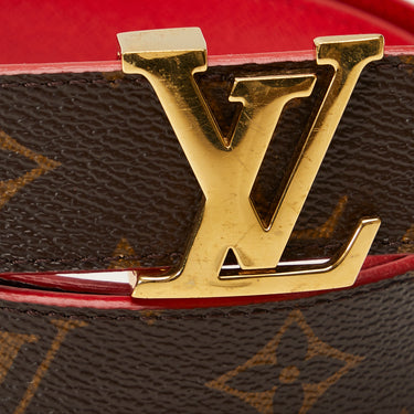 Brown Louis Vuitton Monogram Initiales Belt