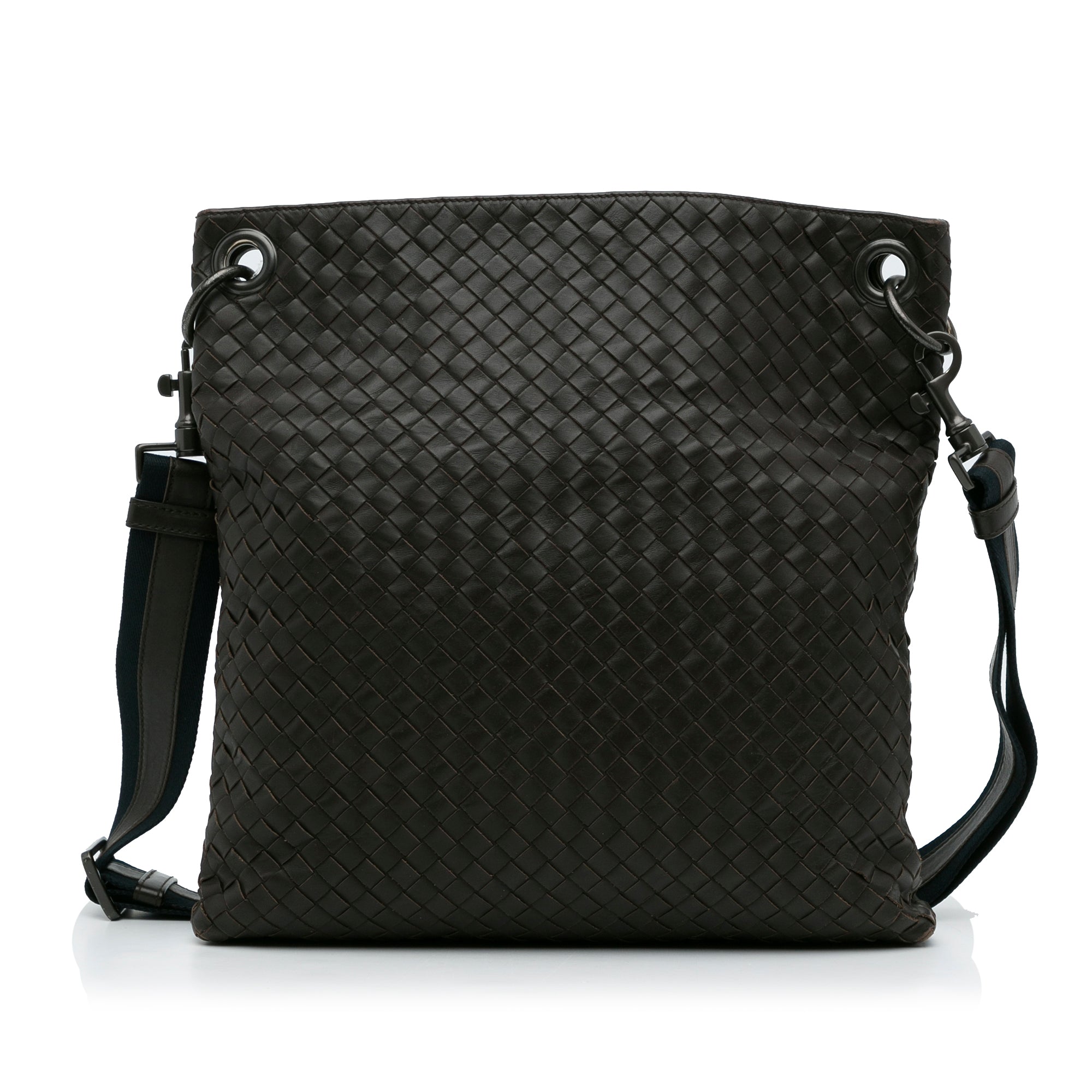 Bottega Veneta Pre-owned Small Intrecciato Backpack - Black