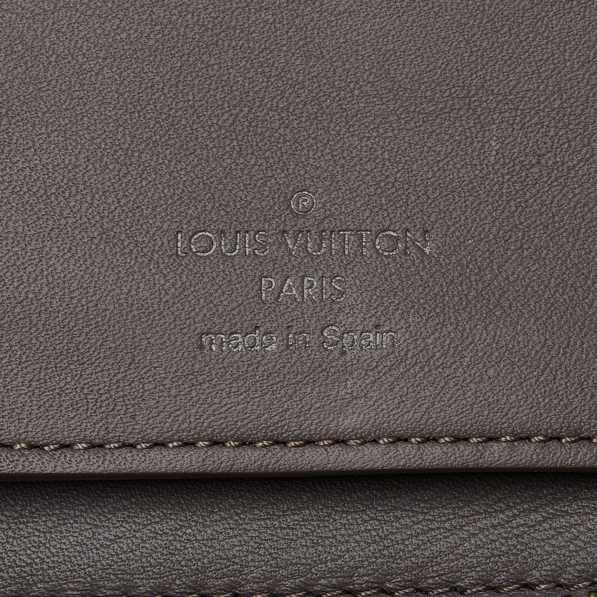 Brown Louis Vuitton Damier Infini Zippy Wallet - Designer Revival