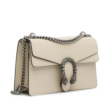 White Gucci Small Dionysus Shoulder Bag - Designer Revival