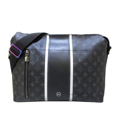 Black Louis Vuitton Monogram Eclipse Apollo Messenger MM Crossbody Bag - Designer Revival