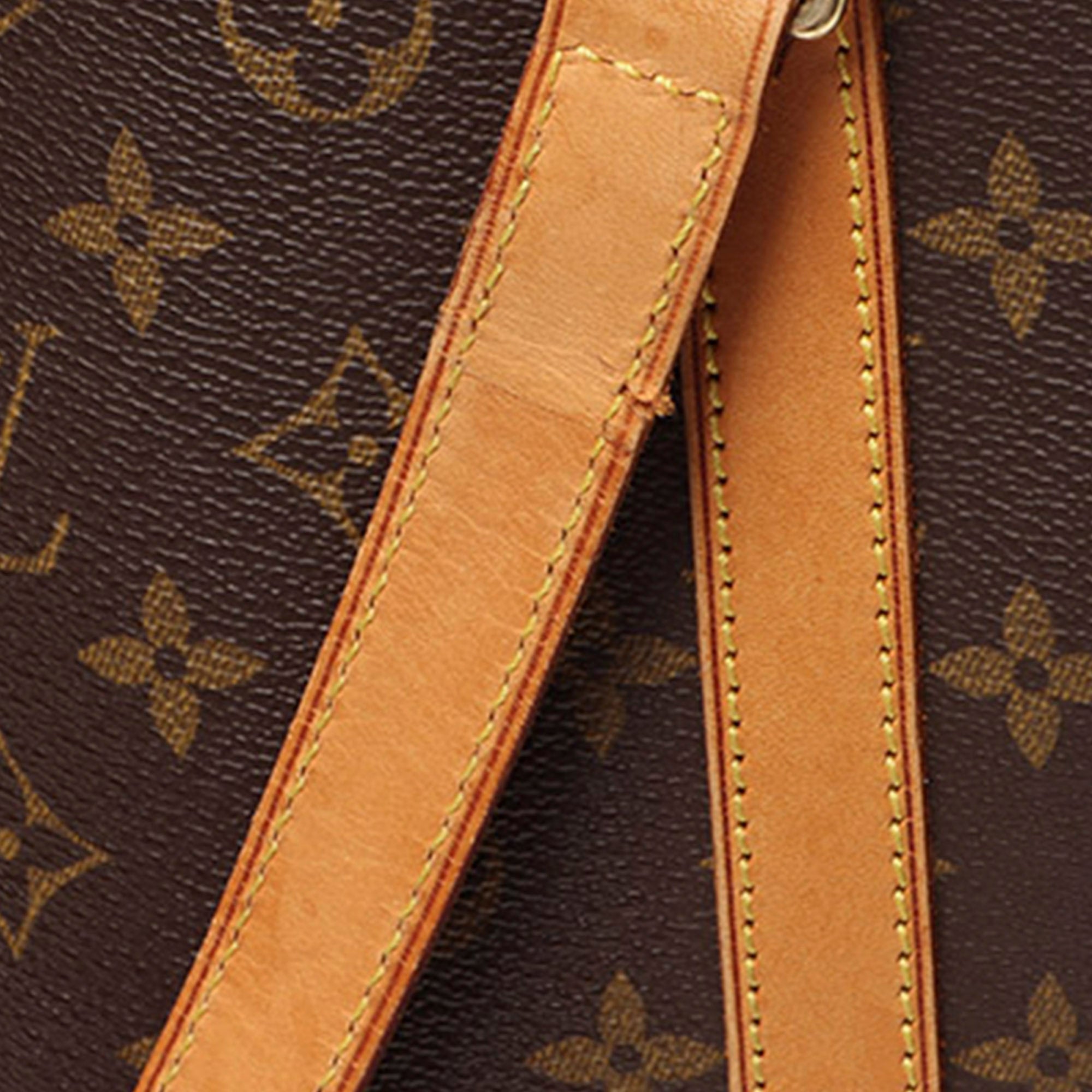 Louis Vuitton Babylone Vintage Brown Monogram Canvas Shoulder Bag
