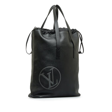 Black Louis Vuitton Taurillon Light Cabas Tote Bag - Designer Revival