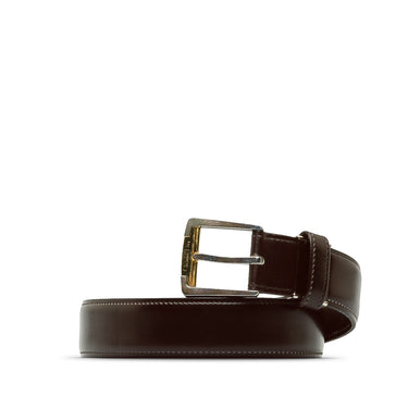 Brown Dior Leather Belt - Designer Revival