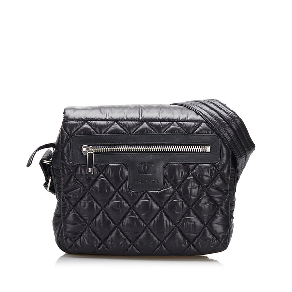 Chanel Black Coco CoCoon Leather Shoulder Bag ○ Labellov ○ Buy and Sell  Authentic Luxury