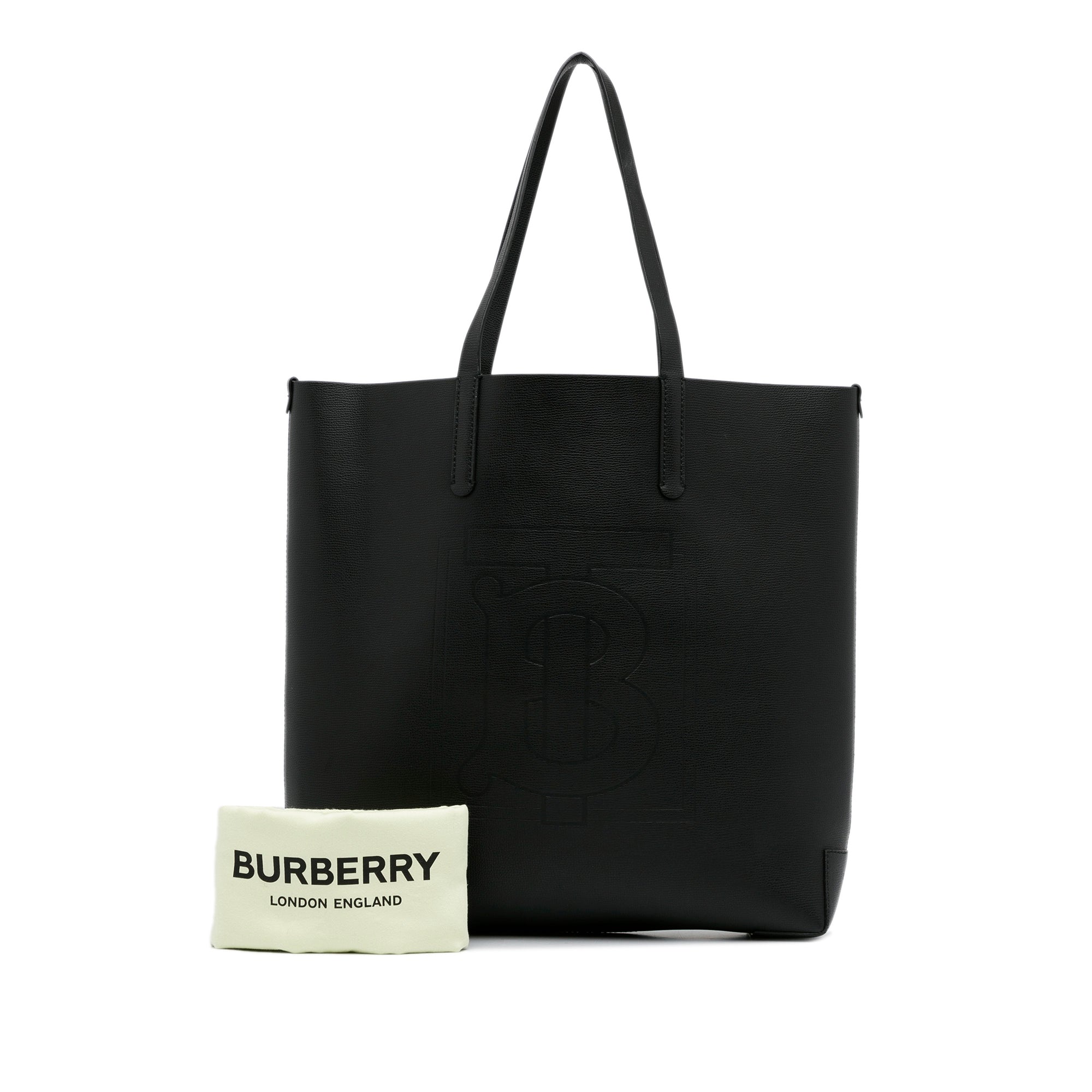 Logo Tote Bag in Black - Burberry