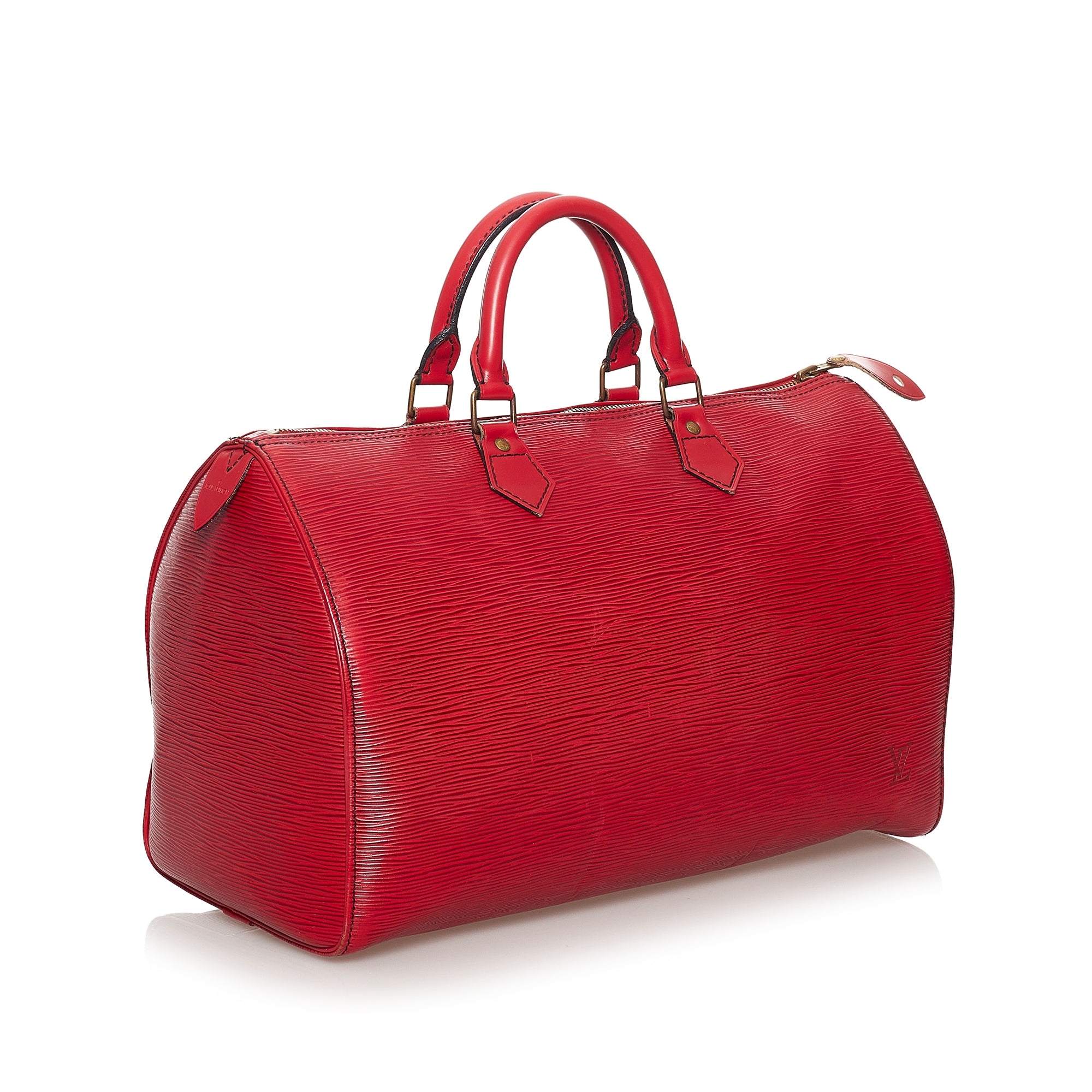 Louis Vuitton Epi Speedy 35 - Blue Handle Bags, Handbags
