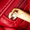 Red Chanel Medium Braided Classic Tweed Single Flap Shoulder Bag