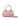 Pink Celine Mini Grained Leather Chain Boston Satchel - Designer Revival