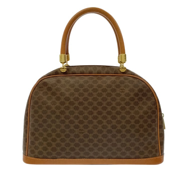 Brown Celine Macadam Handbag - Designer Revival