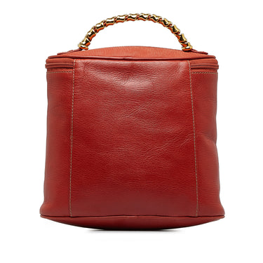 Red Loewe Velasquez Twist Vanity Bag - Designer Revival
