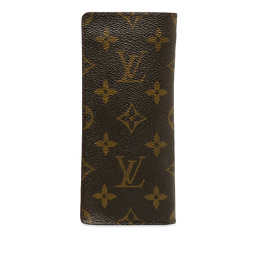 Brown Louis Vuitton Monogram Porte-Valeurs Cartes Credit Long Wallets - Designer Revival