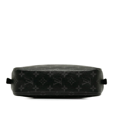 Black Louis Vuitton Monogram Eclipse Toilet Pouch PM Clutch Bag - Designer Revival