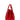 Red Bottega Veneta Small Intrecciato Roma Satchel - Designer Revival