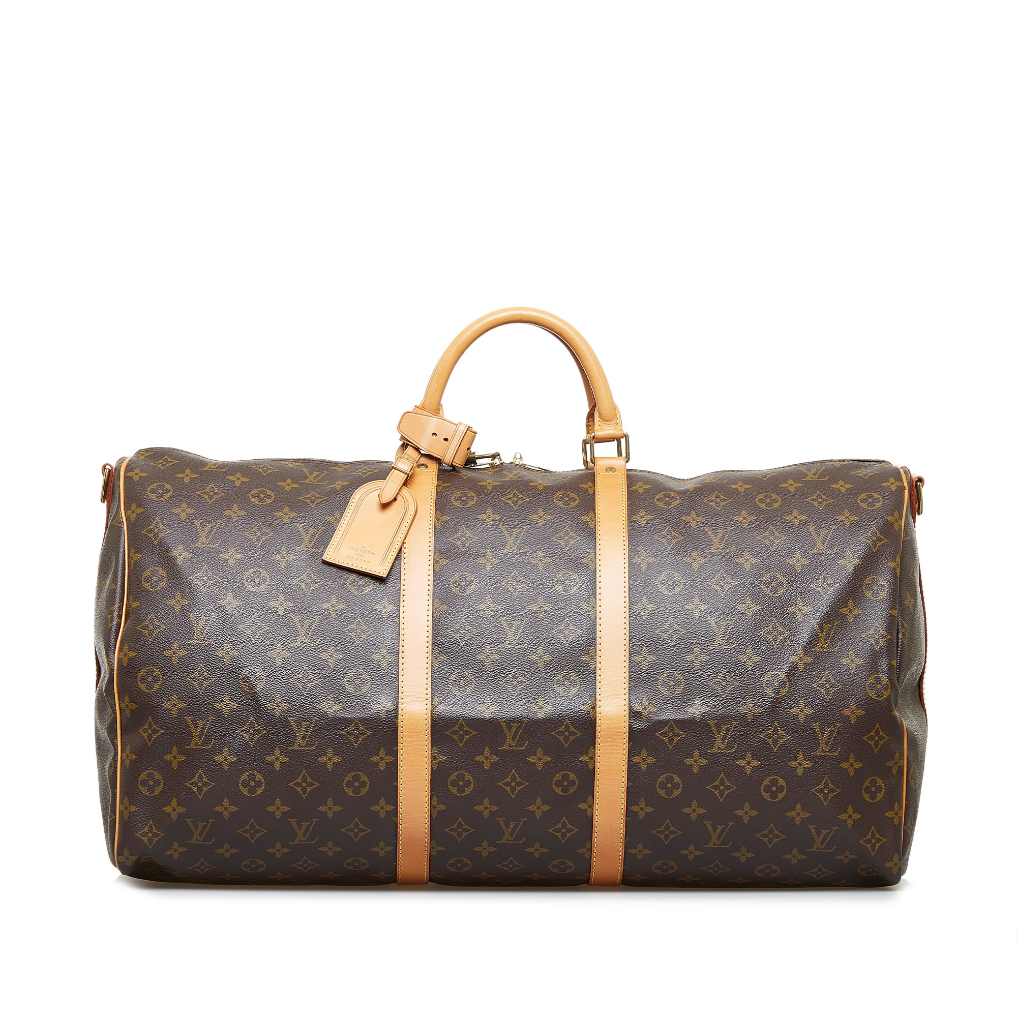 Brown Louis Vuitton Monogram Bandouliere 60 Bag | Designer Revival