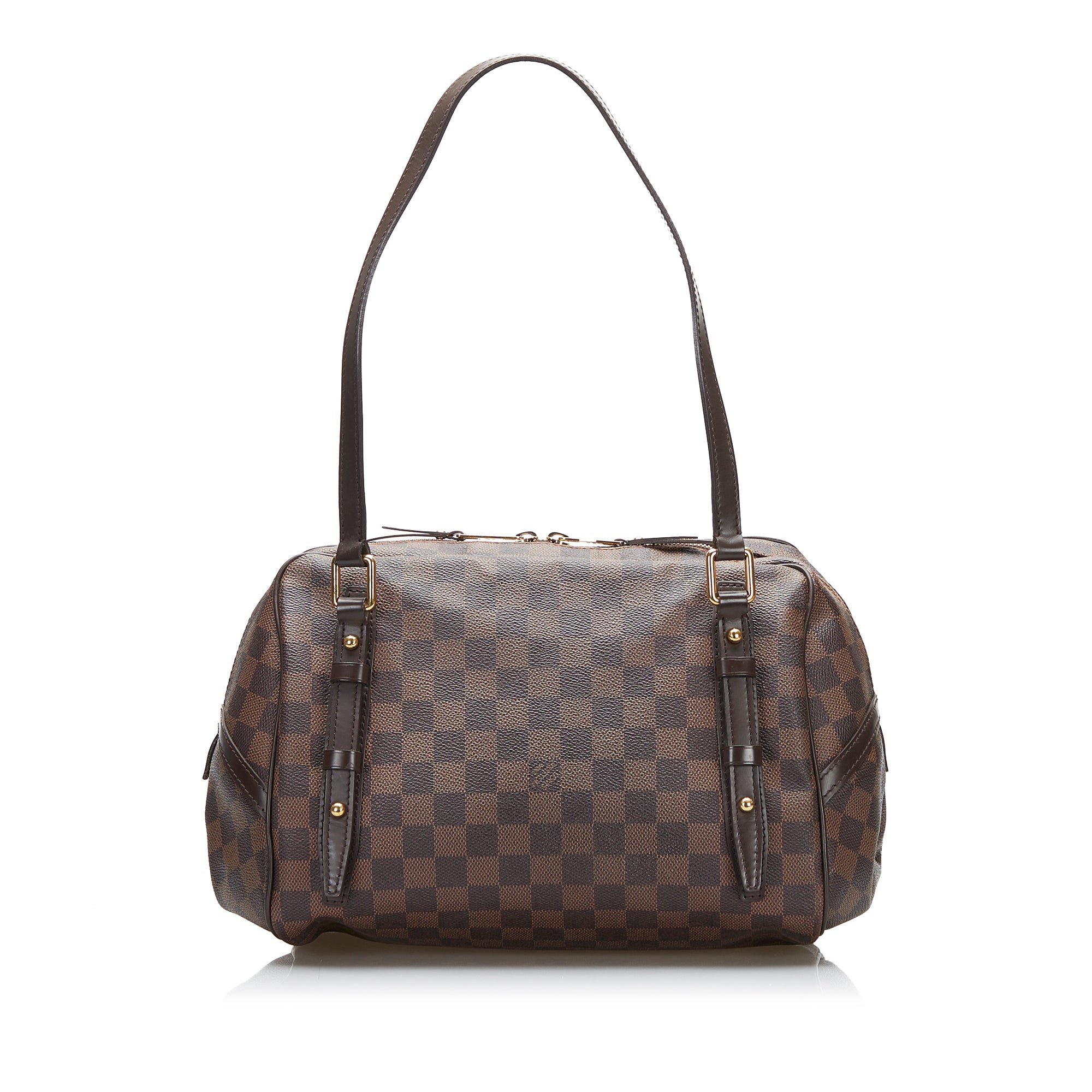 Louis Vuitton Rivington PM Damier Ebene Canvas Shoulder Bag on SALE