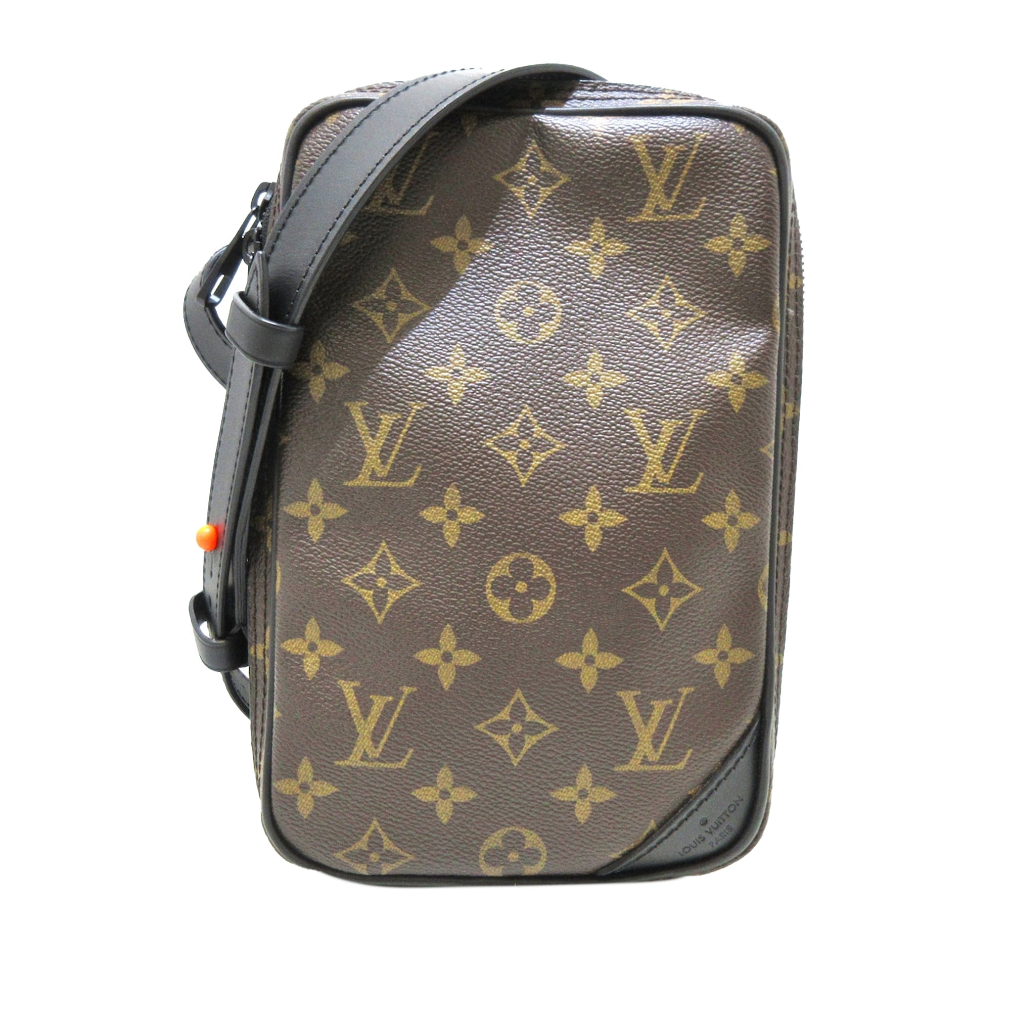 Louis Vuitton Utility Side Bag Monogram Brown in Canvas with