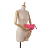 Pink Prada Fiocco Bow Tessuto Pouch