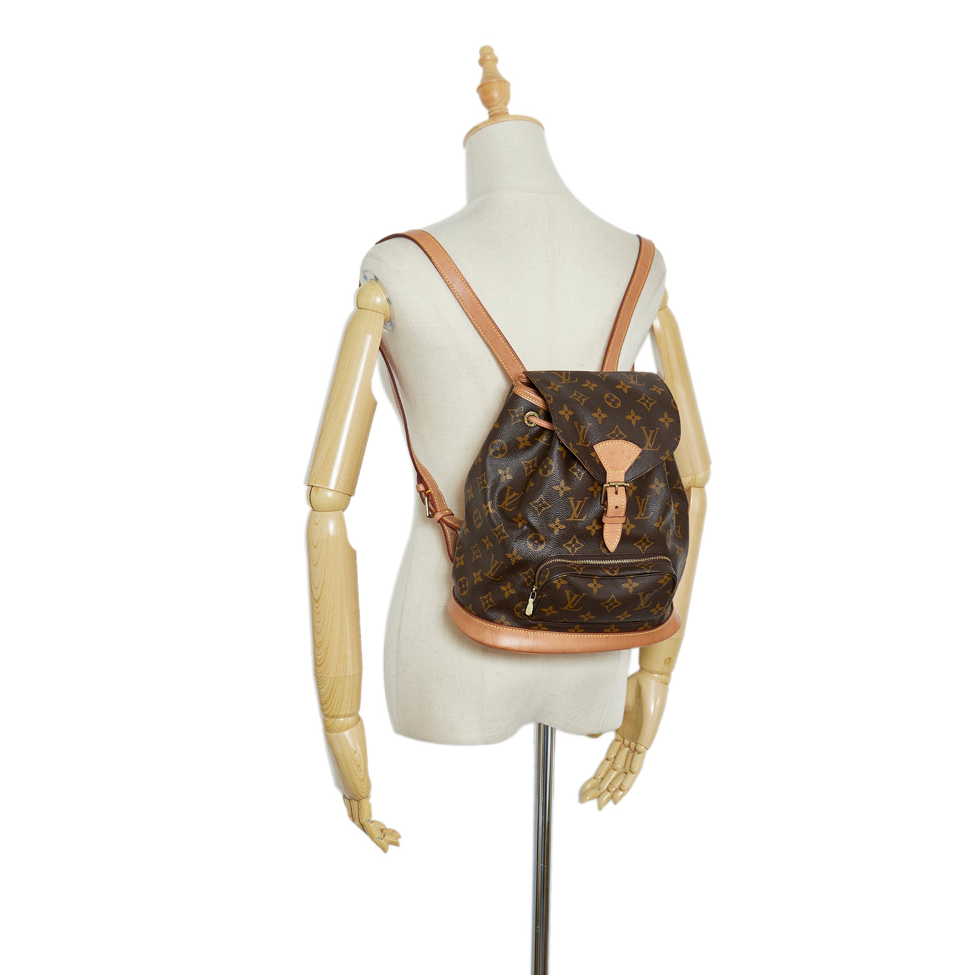 Louis Vuitton Monogram Montsouris MM - Brown Backpacks, Handbags -  LOU765166