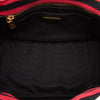 Black Prada Canapa Righe Satchel