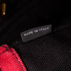 Black Prada Canapa Righe Satchel