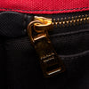 Black Prada Canapa Righe Satchel