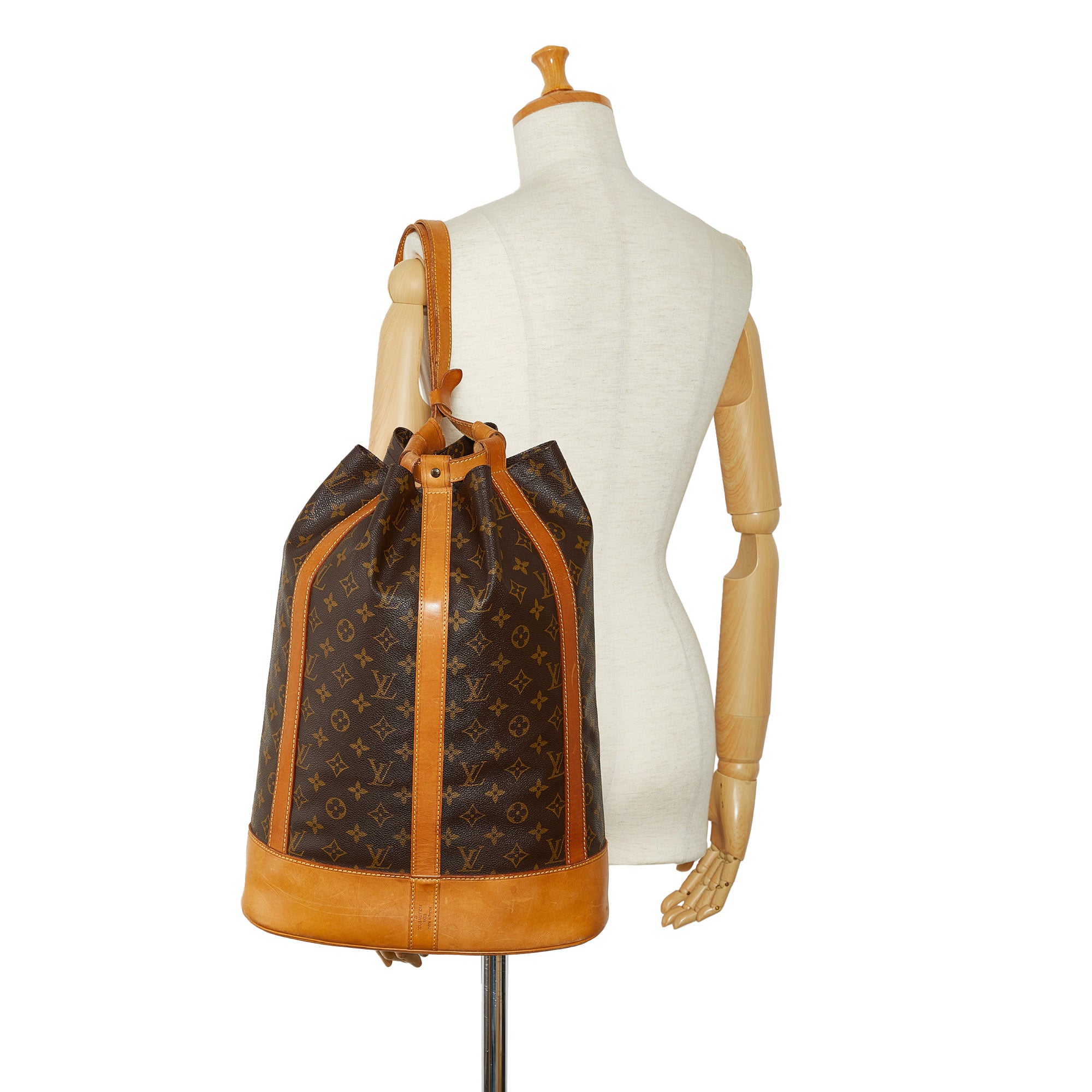 Brown Louis Vuitton Monogram Randonnee GM Backpack – RvceShops Revival