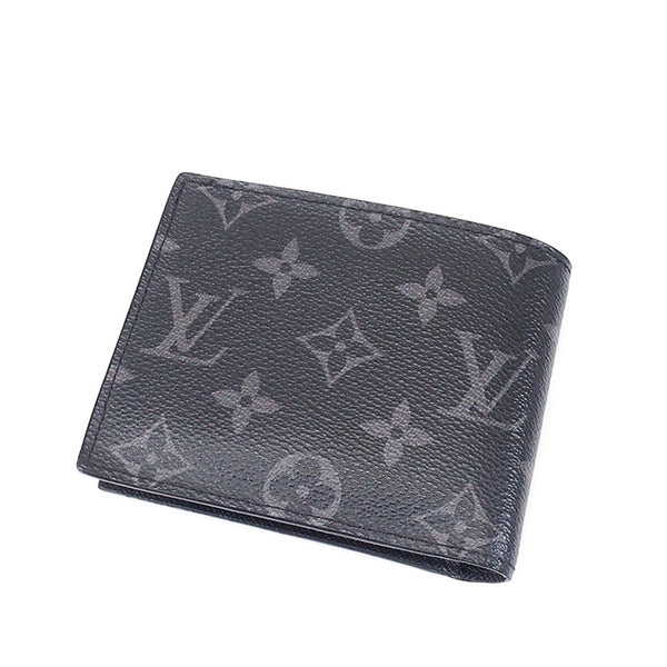 Louis Vuitton Portefeuille Marco Navy Canvas Wallet (Pre-Owned)