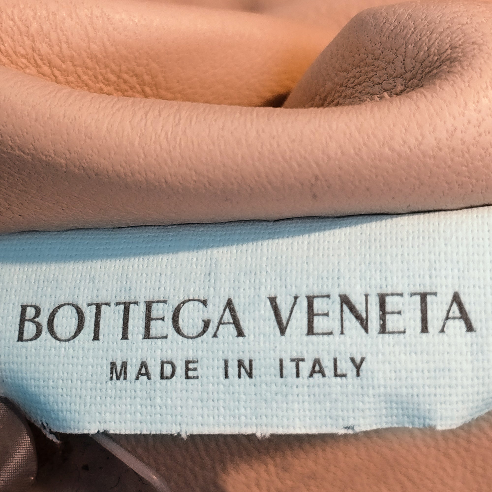 Bottega Veneta Teen Pouch Faded Python Cantaloupe/Black in Goatskin with  Silver-tone - US