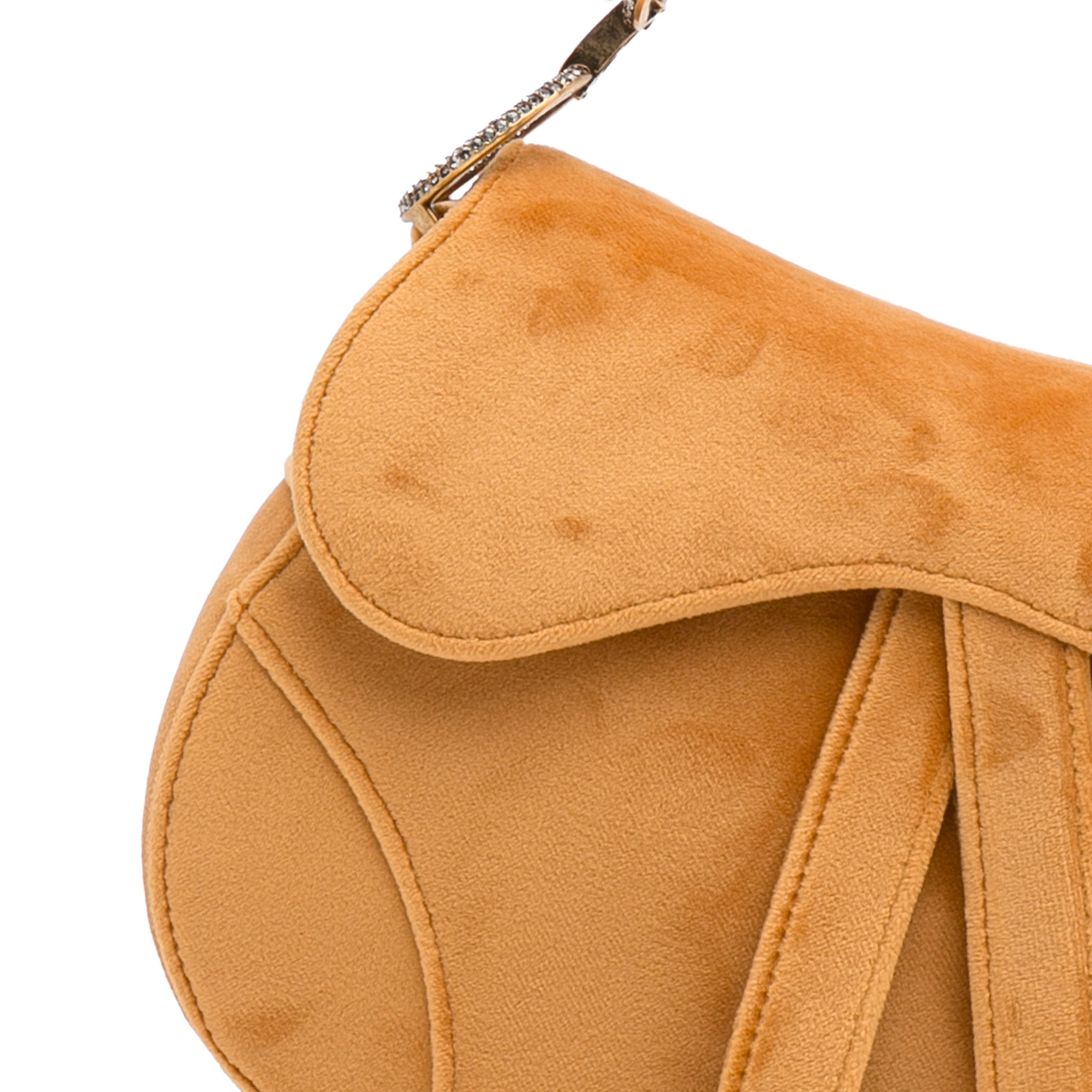 Dior Velvet Mini Saddle - BagButler
