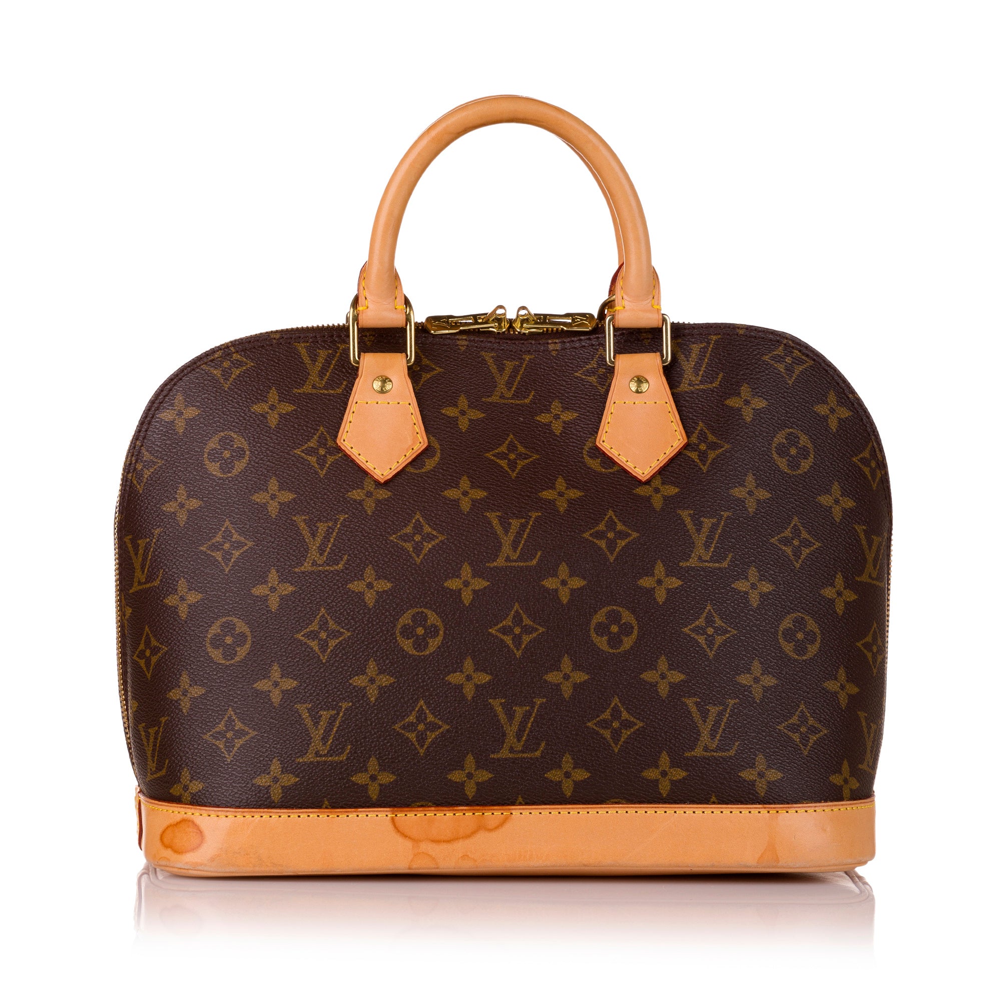 Louis Vuitton Alma Handbag Monogram Canvas BB Brown