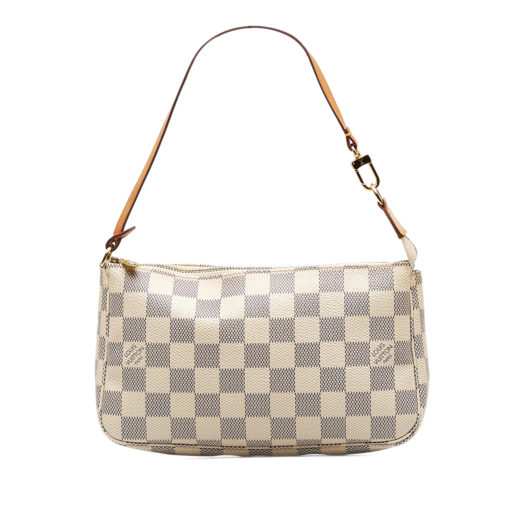Louis Vuitton Pochette Accessorires Shoulder Bag Mini Brown Canvas Damier  Print for sale online
