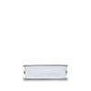 White Miu Miu Miu Solitaire Canvas Shoulder Bag