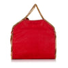 Red Stella McCartney Falabella Fold-Over Tote Bag