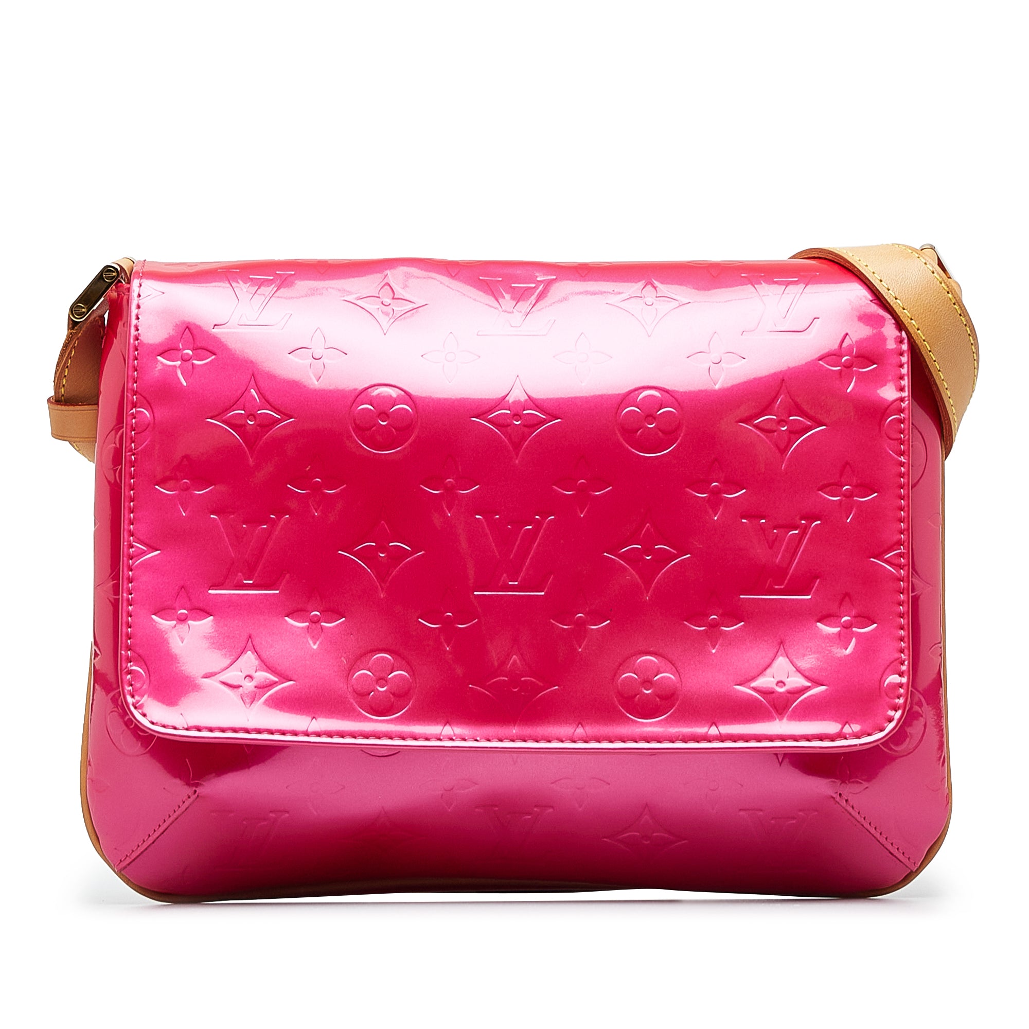 Pink Louis Vuitton Monogram Vernis Thompson Street Shoulder Bag