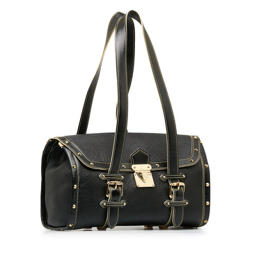 Black Louis Vuitton Suhali Lepanoui GM Shoulder Bag - Designer Revival