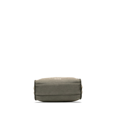 Gray Chanel Small Deauville Bowling Satchel - Designer Revival