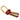 Gold Loewe Knot Metal Key Chain