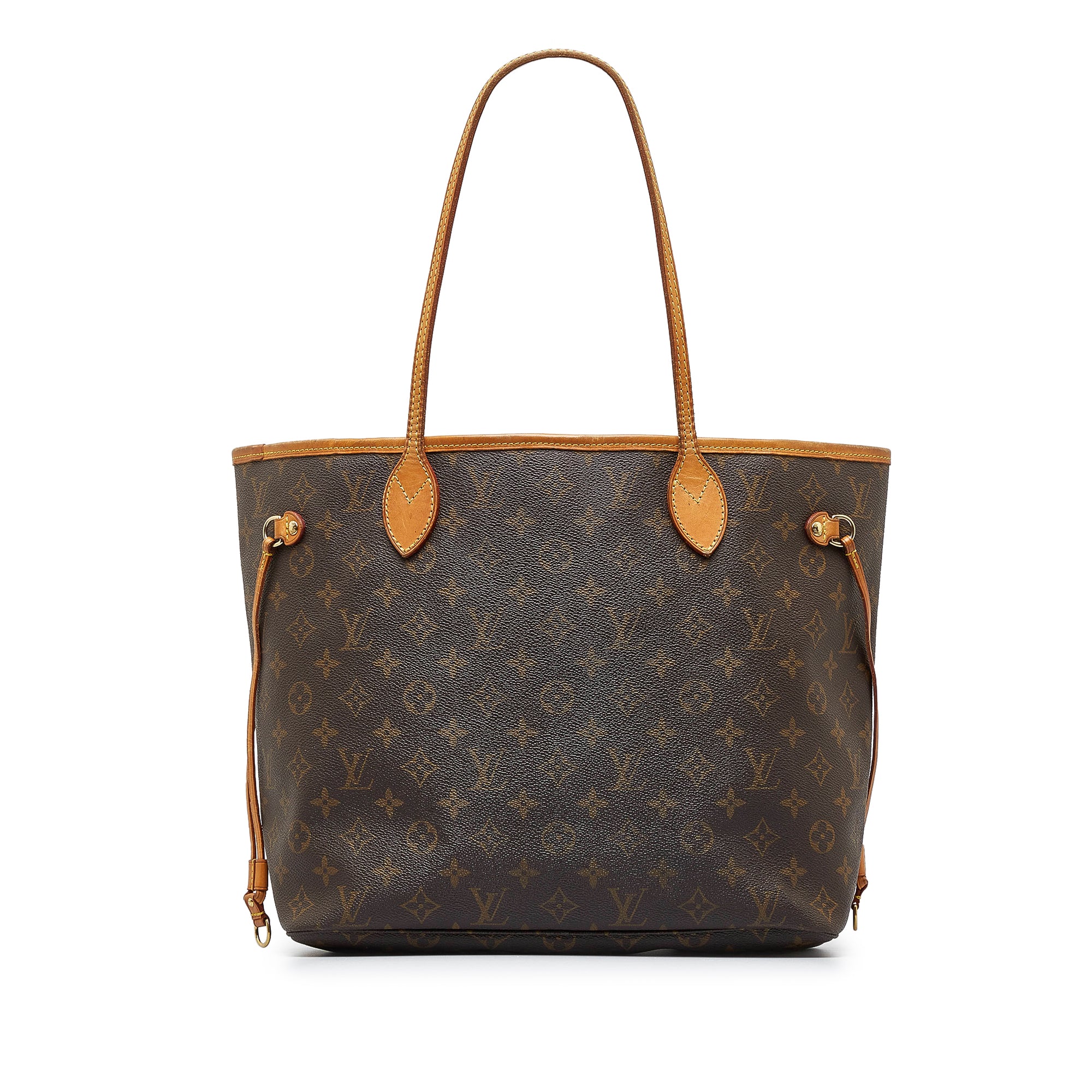Louis Vuitton - Authenticated Neverfull Clutch Bag - Leather Brown Plain for Women, Never Worn, with Tag
